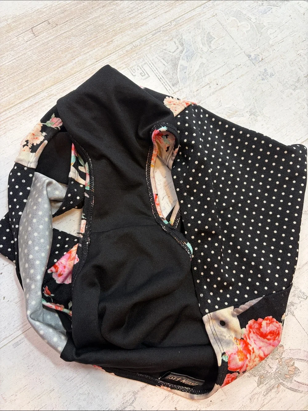 Iron Fist Buns and Roses High Waist Bikini Bottoms Size XL